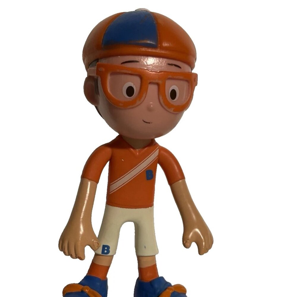 Blippi Bendable Toy Action Figure Soccer Player 5 in